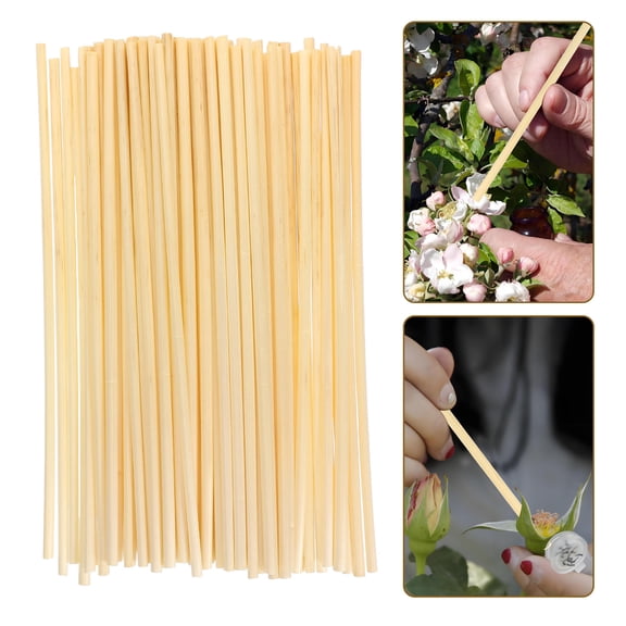 WRITWAA DIY Bee Tubes Beige 100Pcs For Mating And Habitat Protection In Outdoor Settings
