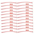 thumbnail image 1 of Masteelf  100 Pcs Sack of Potatoes Reusable Eggs Produce Bags Bulk Mesh Red, 1 of 8
