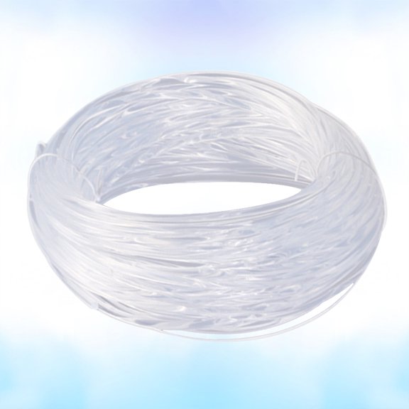 Masteelf 100 Pcs Side Glow Plastic TPU Fiber Optic Cable for LED Light Dog Collar Curtain Screen Ceiling .75mm*2m