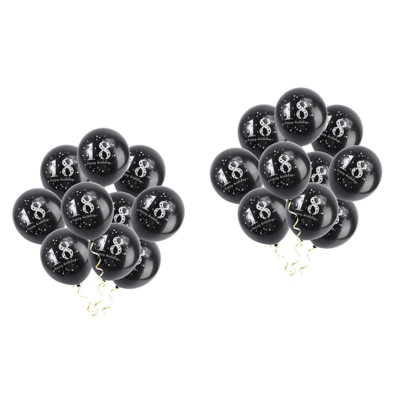 Masteelf 100-Pack 12-Inch Latex Balloons Party Supplies, 18 Colors for Room Decoration and Event Party Layout