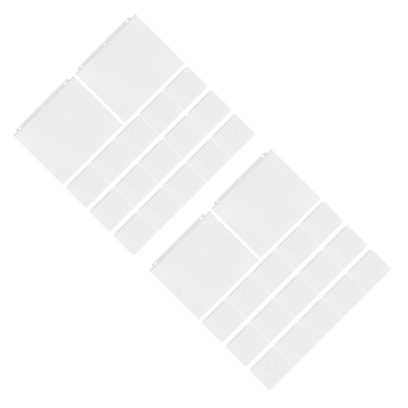 Masteelf 100 pcs Pocket Protector Binder Sleeves Sheet Protectors Page Protectors Plastic Sheet Protectors Clear Binder Sleeves Plastic Sleeves A4