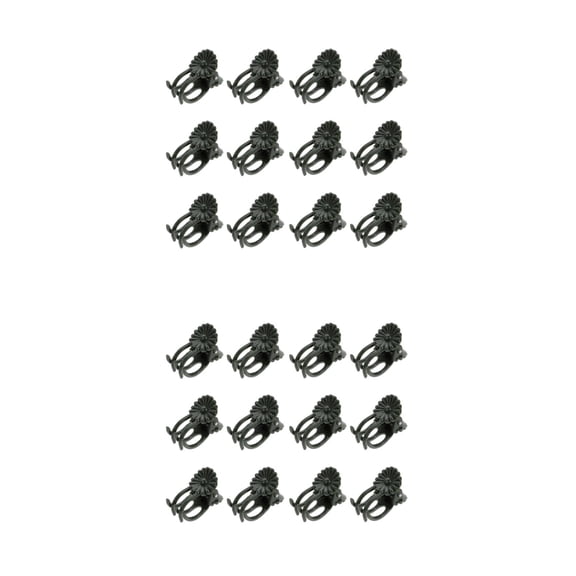 Masteelf 100 pcs Orchid Clips Useful Plastic Vine Plant Clips Orchid Support Clips