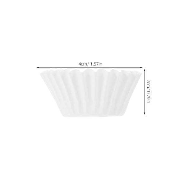 Masteelf 1000 Pcs Mini Cupcake Liners Paper Baking Cups for Chocolate Candy Wrapping and Party Holders