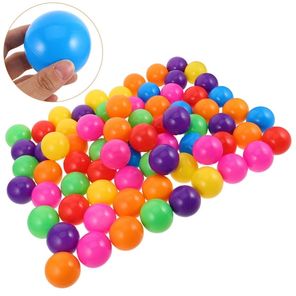 Masteelf Colorful PE Mini Game Balls for Home Fun and Learning Multi Indoor Outdoor Use 100pcs