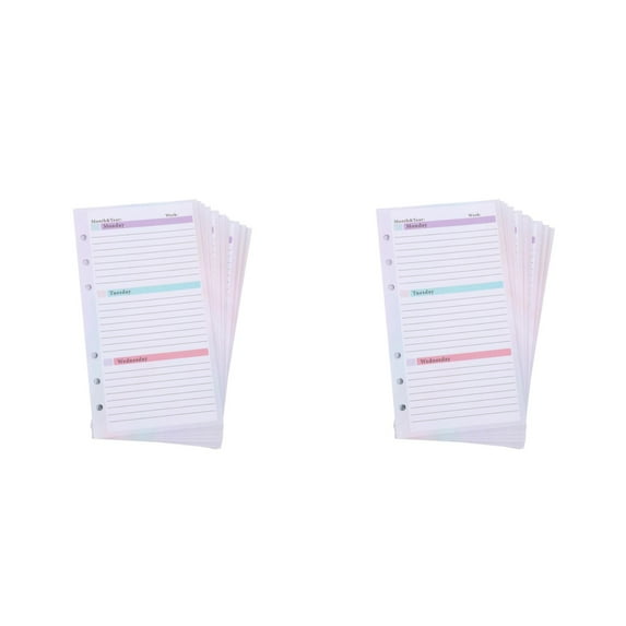 Masteelf 108 Sheets Weekly Planner Notepad Size Refillable Weekly Desk Planner For Work School And Home Office Supplies For Women