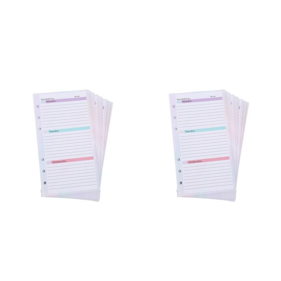 Masteelf 108 Sheets Weekly Planner Notepad Size Refillable Weekly Desk Planner For Work School And Home Office Supplies For Women