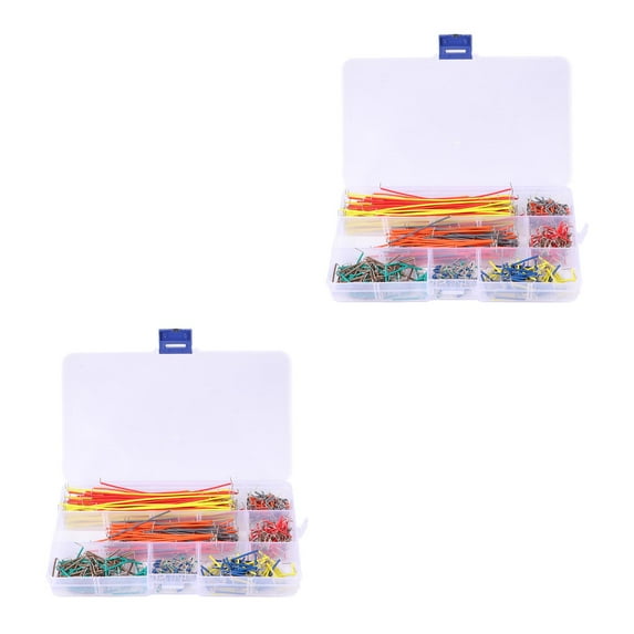 Masteelf 1080-Piece Solderless Breadboard Jumper Wire Kit with Connecting Cables for Electronics Prototyping and Projects