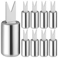 thumbnail image 1 of CTIRCHIU Forks Silver BBQ Use Cafe Use 10Pcs 2.4X0.7X0.7In, 1 of 8