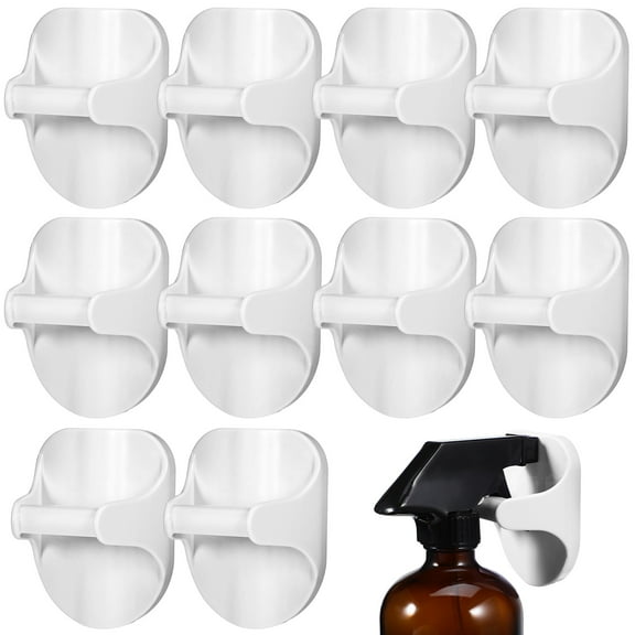 Masteelf 10Pcs Self Adhesive Spray Bottle Hooks for Home Organization and Detailing