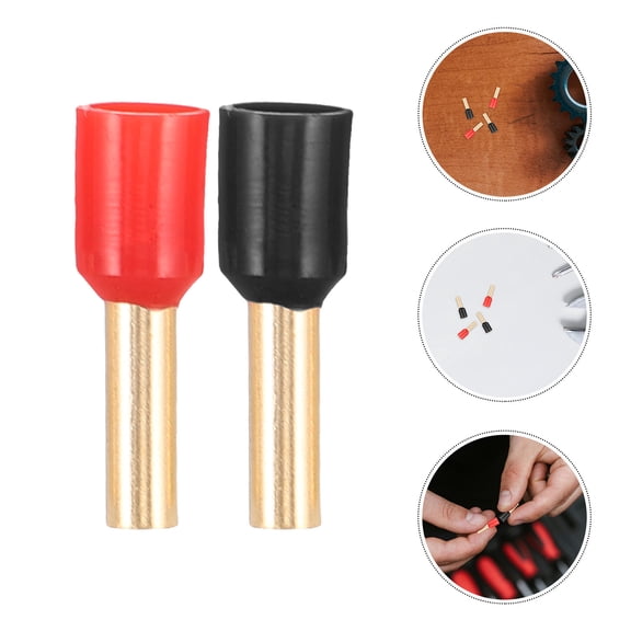 Masteelf 10pcs Car Audio Speaker Wire Connectors Terminal Copper Speaker Connector Easy Installation Car Audio Modification Copper Terminal