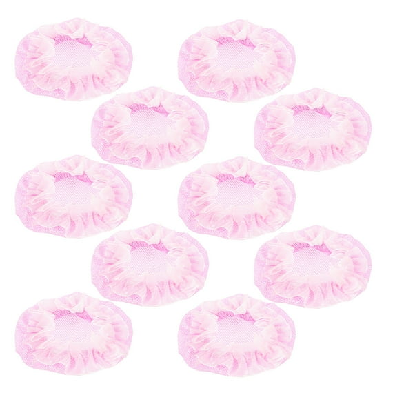 Masteelf 10pcs Hair Bun Cover Mesh Cute And Elegant Hair Accessories For Women Hair Net For Buns Ballet Hair Accessories For Girl Gymnastics Hair Accessories