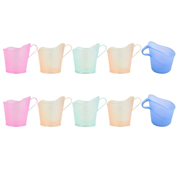 Masteelf 10pcs Insulated Paper Cup Holders Durable Antiscald Coffee Cup Holders for Home Office Assorted Color