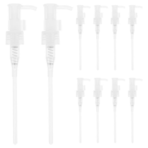Masteelf 10pcs Lotion Pump Replacement Parts Plastic Pump Shampoo Pump Replacement Empty Pump Bottle Oil Dispenser Pump Lotion Dispenser Bottle Pump