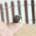 thumbnail image 1 of Masteelf 10pcs Micro Landscape Mini Hedgehog Simulation Cartoon Animal Miniature Statue Resin Crafts Desktop Small Ornaments Home Decor(Black White), 1 of 8