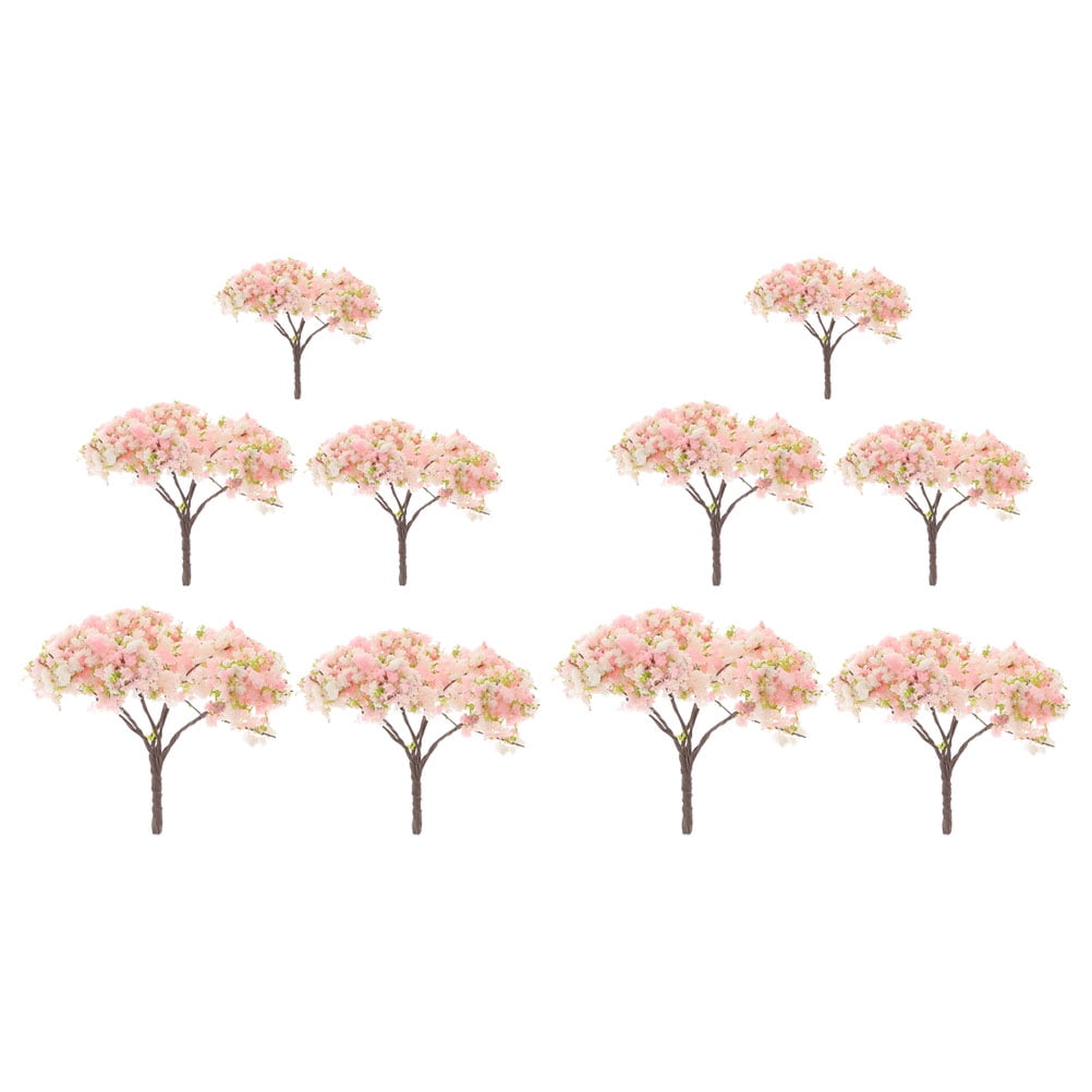 X Mini Tree Masteelf 10pcs Miniature Landscape Trees for Sand Table and Diorama ...