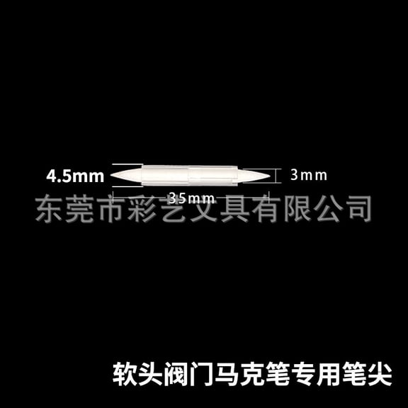 Masteelf 10pcs Replacement Pen Nibs for Marker Pens Paint Markers Graffiti Pens and DIY Tools Fine Tip for Precise Drawing and Writing for Art Crafts and Sketching