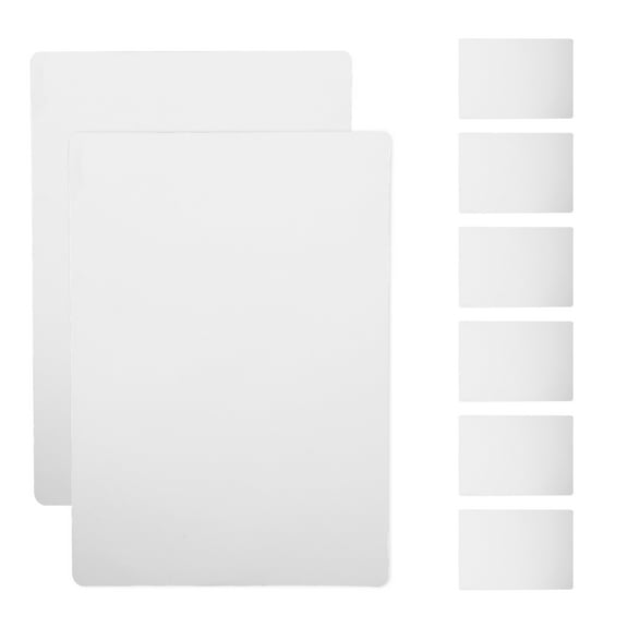 OFFIGAM 10Pcs Reusable Transparent Stencil Sheets for Printing with Included Tracing Book