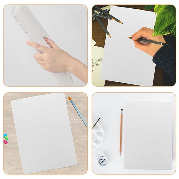 Masteelf 10pcs White Foam Boards 8k Board Signboard For Presentations School Office Rigid Polystyrene Foam Sheet Wedding School Projects