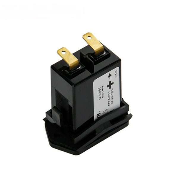 Masteelf 12-36V Waterproof Timer LCD Display Tach Hour Meter for Gasoline Engine Lawn Mower Motorcycle (DC)