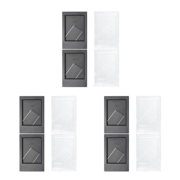 Masteelf 12-Piece Mini Photo Frame Set for Desk and Home Decor, Small Picture Frames Fits 3-Inch Photos, Perfect for Display