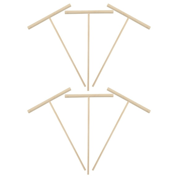 Masteelf 12 Pcs Decorative Bamboo Rakes Mini Rakes Crafts Creative Sand Table Adornments