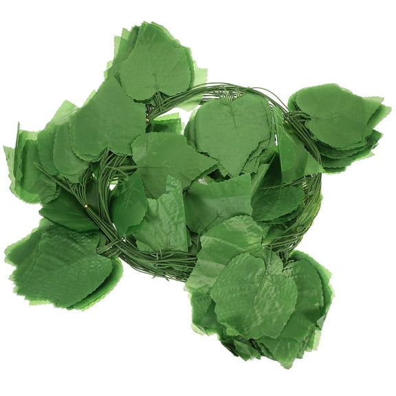 Masteelf  12 Pcs Fake Plants Vine Artificial Grape Leaves Easy to Clean Foliage