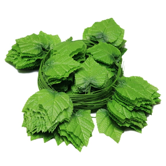 Masteelf 12 Pcs Faux Tree Branches Fake Hanging Plant Outdoor Decoration Green