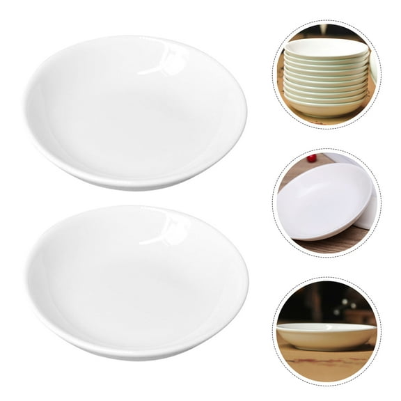 Masteelf 12 Pcs Paint Palette Ink Plate 10.50X10.50X2.00CM White