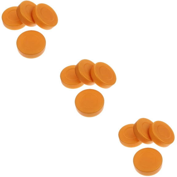 Masteelf 12 Pcs  Professional Ice Hockey Puck Daily Training Puck Competition Training Puck