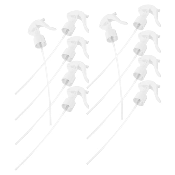 Masteelf 12 Pcs Spray Bottles Replacement Sprayer White Trigger Nozzle Mist