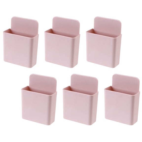 KALLORY Remote Controller Storage Holder Abs Pink 12Pcs For Mobile Phone Small 8.5x6.5cm