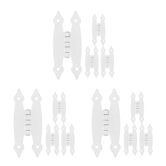 Masteelf 12 pcs Decorative Butterfly Hinges Hinge Hardware Cabinet Door Hinge Cabinet Door Smooth Hinge Silent Easy Installation Hinge