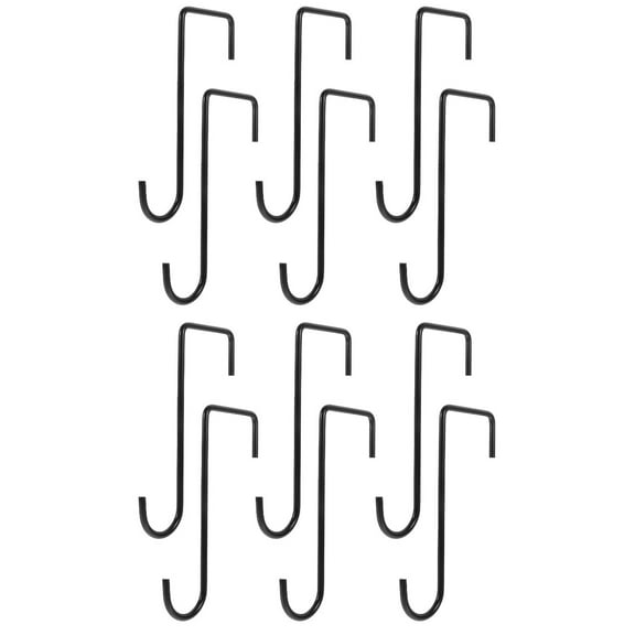 Masteelf 12 pcs Planter Hook Garden Hook Tree Branch Hook Lantern Hook Hanging Bird Feeder Hook