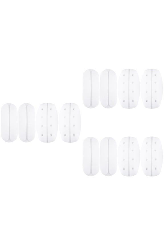 12 pcs  Shoulder Girdle Pads Bra Strap Cushion Silicone Decompression Pads