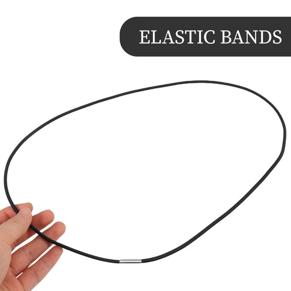 Masteelf 12 pcs Trash Bag Ties Adjustable Rubber Bands Trash Can Bands Garbage Bag Elastic Bands Garbage Bag Bands Fasteners For Home Accessories