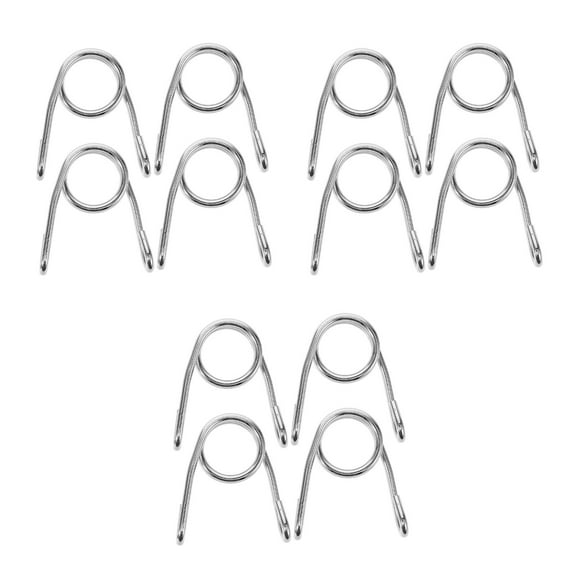 Masteelf 12 pcs  Universal Motorcycle Seat Springs Reliable and Easy to Install Seat Springs Replacement Springs for Enhancing Riding Comfort