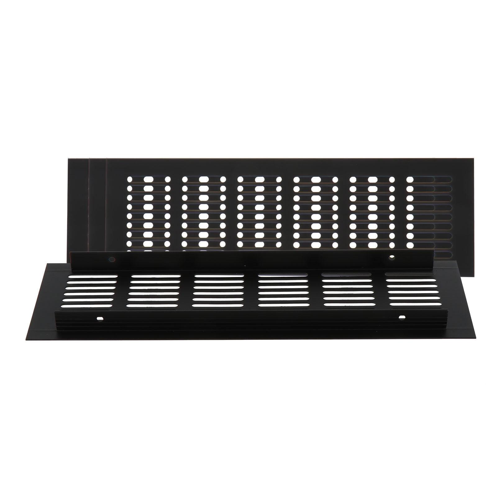 Masteelf 12 pcs Vents Cover Grille Wardrobe Shoes Cabinet Air Vent Grille for Furniture