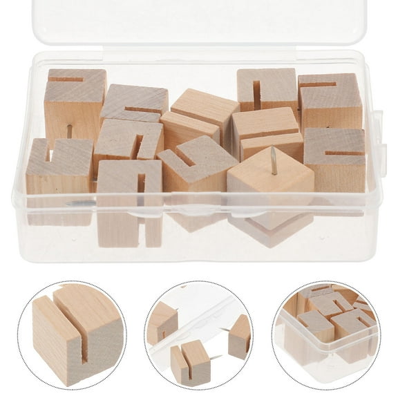 Masteelf 12Pack Push Pin with Photo Slot for Bulletin Board and Map Marking