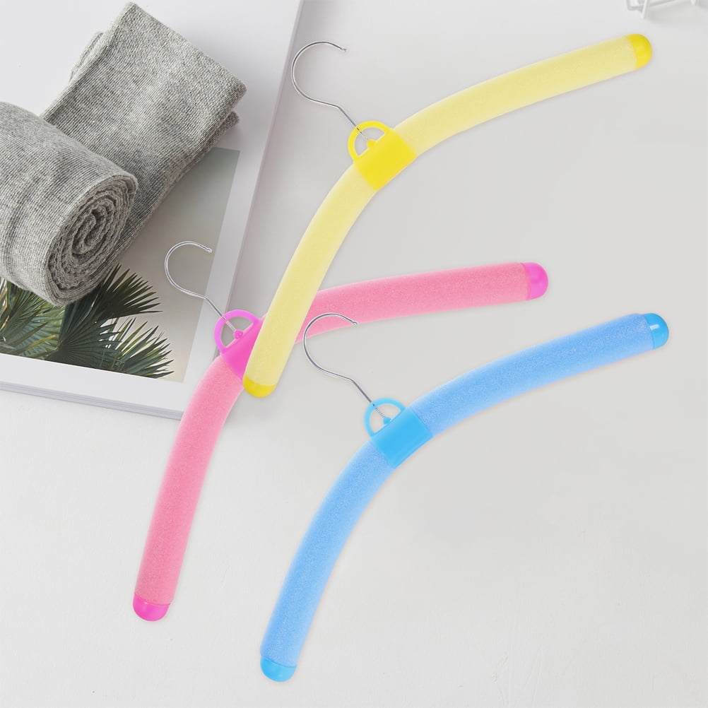 Masteelf 12pcs Bendable Plastic Hangers Suitable For Adults And Kids ...