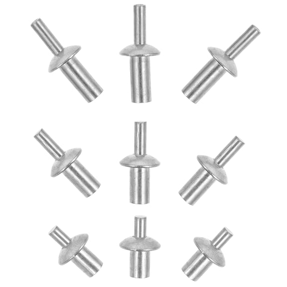 Masteelf 130pcs New Drive Rivets Aluminum Core Blind Rivets Set M5 7mm 9mm 11mm Round Head Design for Home and Mechanical for Electronics Precision Instruments
