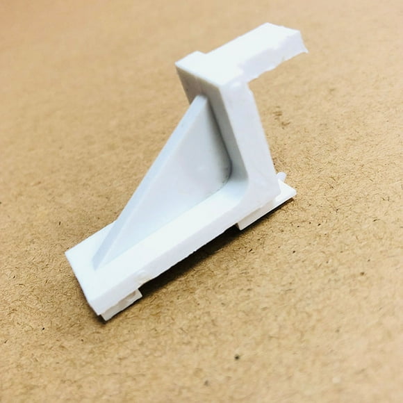 Masteelf  15 Pcs Refrigerator Support Bracket Mini Fridge Relay Handle White