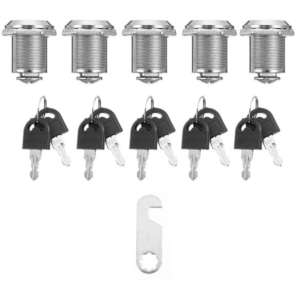 Masteelf 15 pcs Security Mailbox Locks Letter Box Locks Lock Drawer Locks