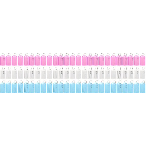 Masteelf 150 pcs  Hotel Key Tags Multipurpose Key Tags Classification Keychain Labels