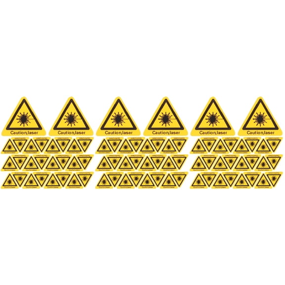 Masteelf 150 pcs Safety Warning Stickers Security Signs Caution Labels for Hazard Alert and Safety Precautions
