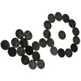 thumbnail image 1 of Masteelf 150-Pack Plastic Mesh Flower Pot Pads, 3cm Diameter Bottom Grids, Leak-Resistant, Breathable Netting to Stop Soil Loss, 1 of 8