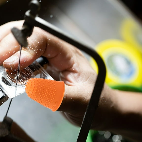 Masteelf 15pcs Rubber Fingers Tip Fingers Covers Finger Money Counting Collating Writing Sorting Protectors Hot Glue Wax Rosins Resin Collating Writing Task Scrap