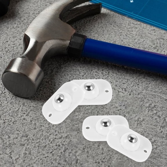 Masteelf 16PCS Self Adhesive Caster Wheels 360 Degree Swivel Mini Wheels Universal Pulley Rotation Sticky Rollers for Kitchen Appliances Trash Can