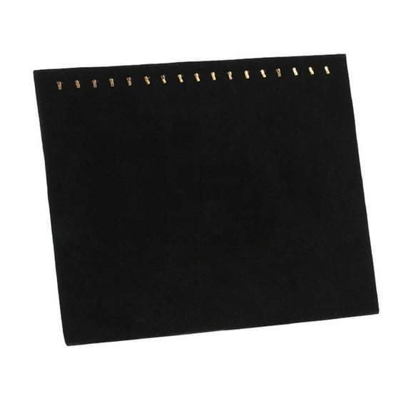 Masteelf  17 Hooks Jewelry Organizer Display Necklace Stand Hanger Black