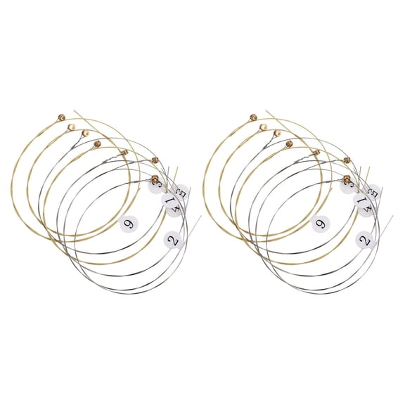 Masteelf  19 Pcs Harp Strings Lyre Replacement Parts Accessories Musical