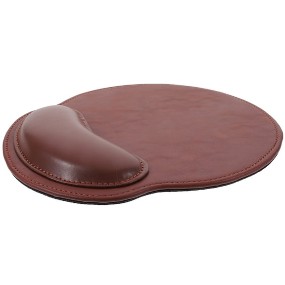Masteelf 1Pack Leather Gaming Mouse Pad with Wrist Rest Support for Gamers